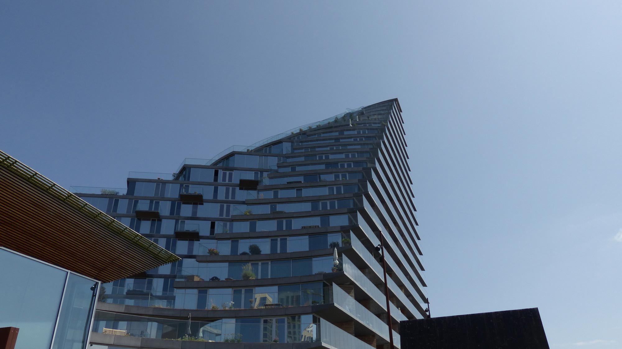 Turm Pfeilform Aarhus Ost